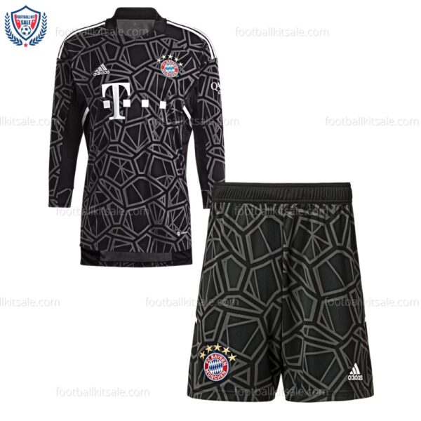 Bayern Munich Goalkeeper Home Kids Kit