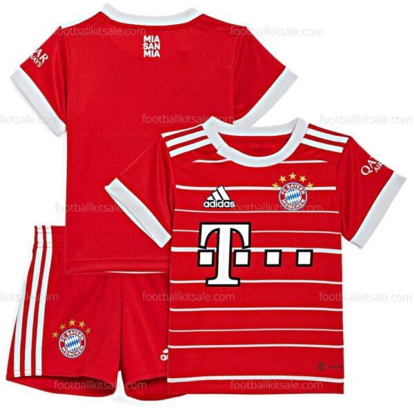 Bayern Munich Home Kids Football Kit
