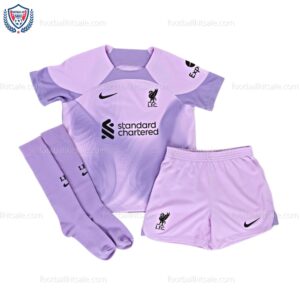 Liverpool Goalkeeper Home Kids Football Kit