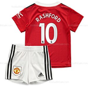 Man Utd Rashford 10 Home Kids Football Kit