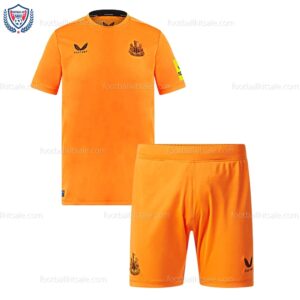 Newcastle Goalkeeper Away Kids Football Kit