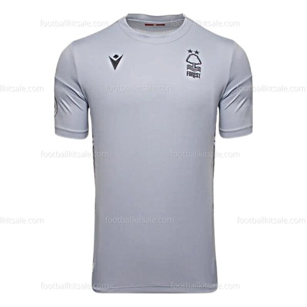Nottingham Goalkeeper Silver Football Shirt