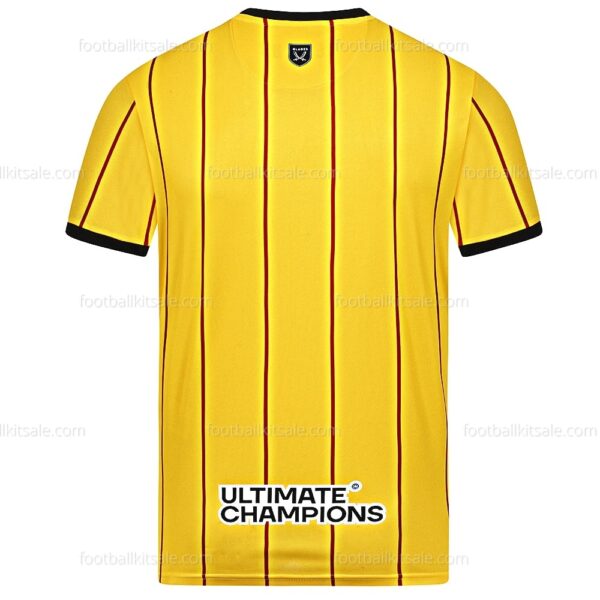 Sheffield Goalkeeper Yellow Football Shirt