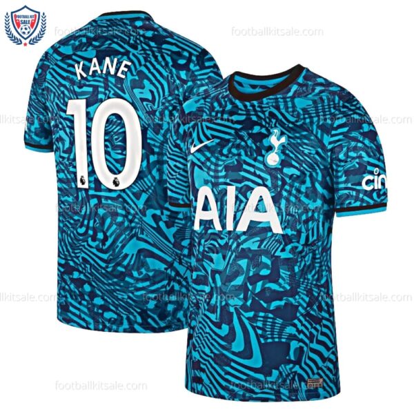 Tottenham Kane 10 Third Football Shirt