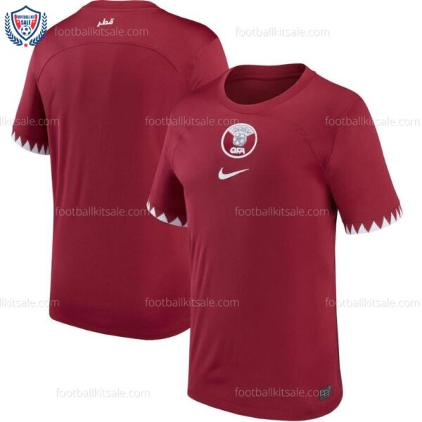 Qatar Home World Cup Football Shirt