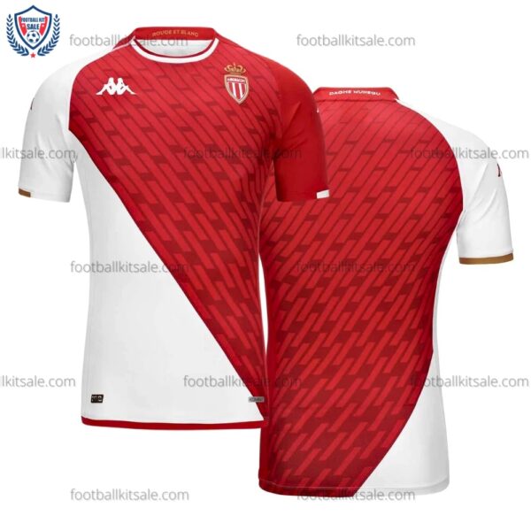 AS Monaco 23/24 Home Football Shirt Sale
