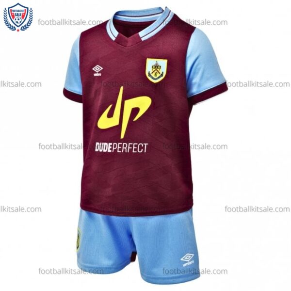 Burnley 23/24 Home Kid Football Kits Sale
