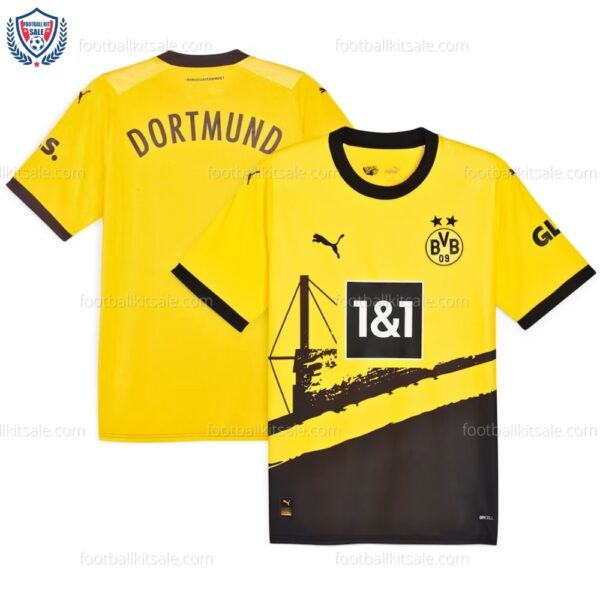 Dortmund 23/24 Home Men Football Shirt Sale