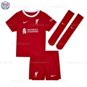 Liverpool 23/24 Home Kid Football Kits Sale