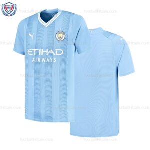 Man City 23/24 Home Football Shirt Sale