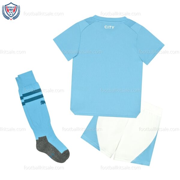 Man City Home Kids Football Kit 23/24