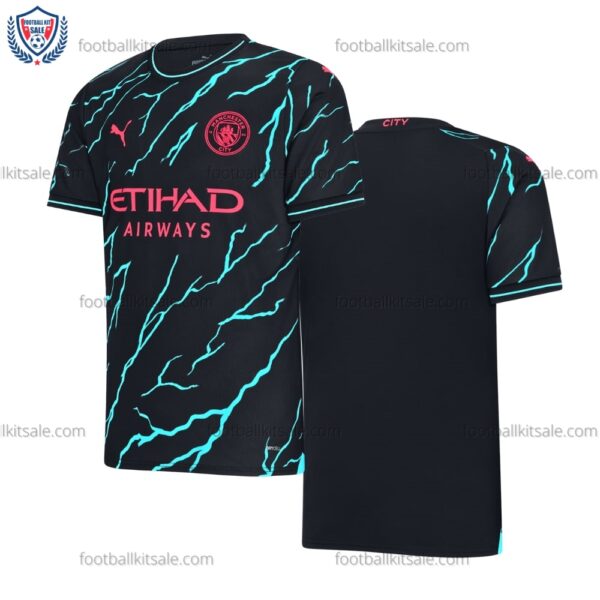 Man City 23/24 Third Football Shirt Sale