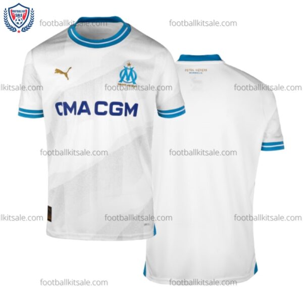 Marseille 23/24 Home Football Shirt Sale