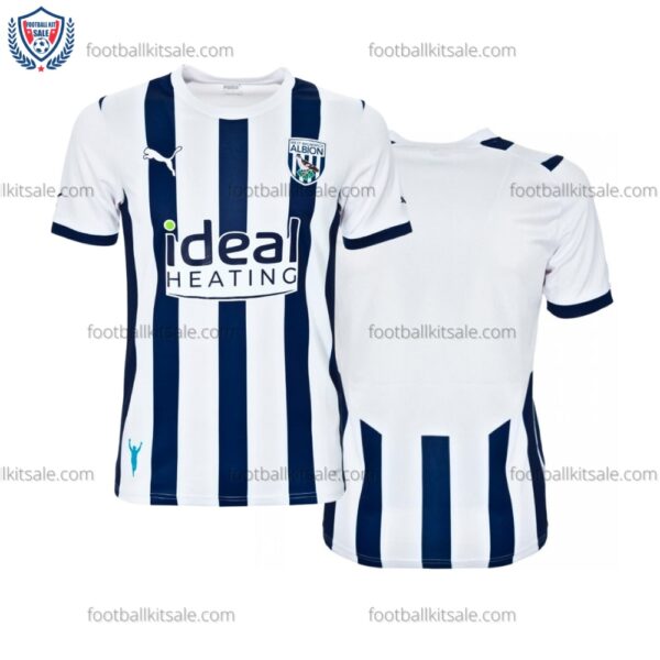 West Bromwich 23/24 Home Football Shirt Sale