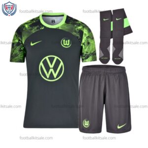 Wolfsburg Away Kids Football Kit 23/24