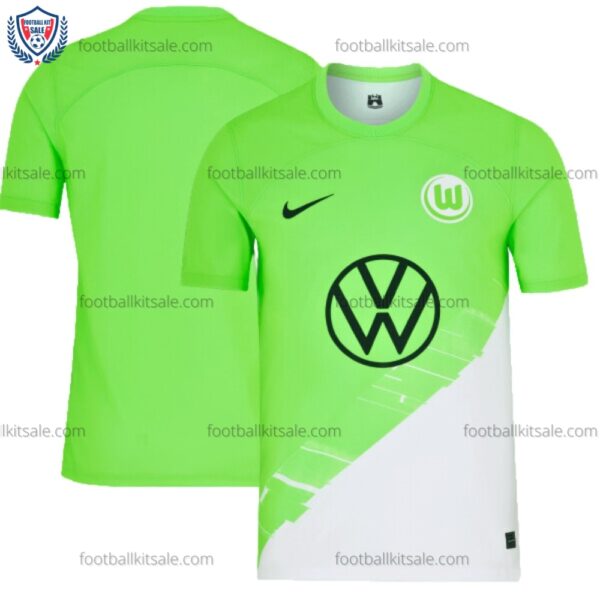 VFL Wolfsburg 23/24 Home Football Shirt Sale