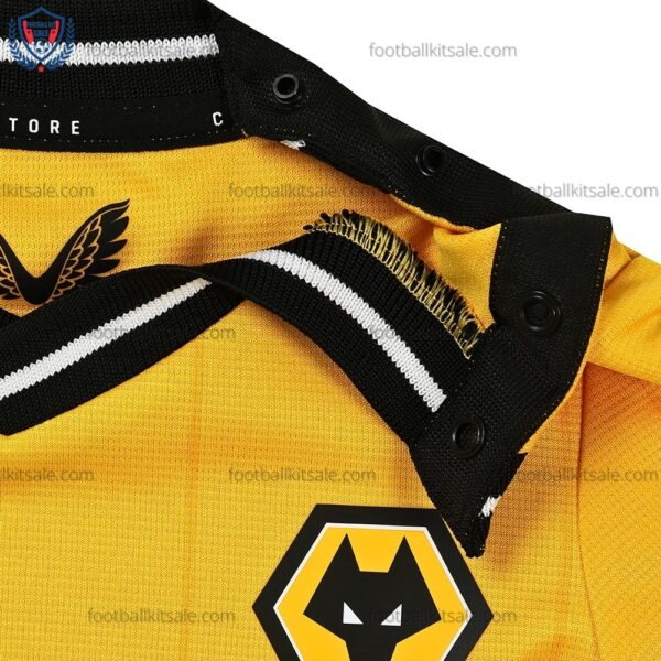 Wolves Home Kids Football Kit 23/24