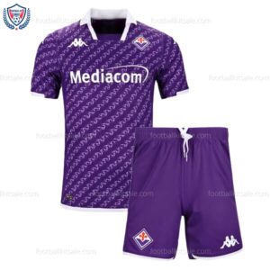 Fiorentina Home Kids Football Kit