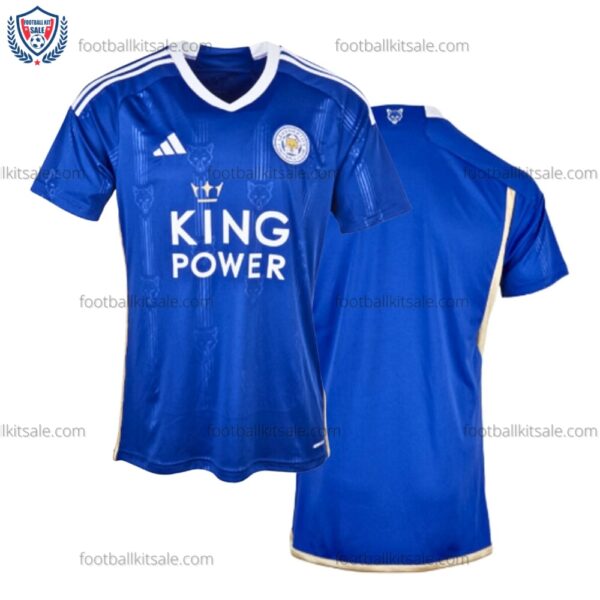 Leicester City 23/24 Home Women Football Shirt Sale