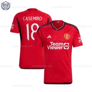 Man Utd 23/24 Casemiro 18 Home Football Shirt Sale