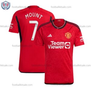 Man Utd 23/24 Mount 7 Home Football Shirt Sale