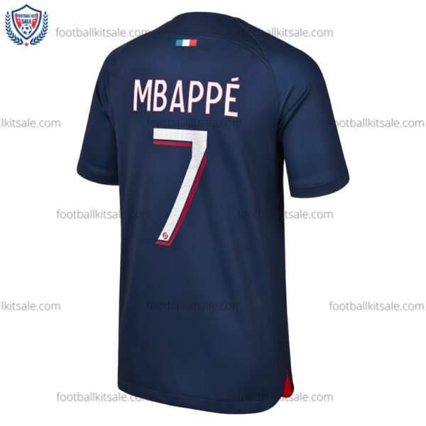 PSG Mbappe 7 Home Football Shirt 23/24