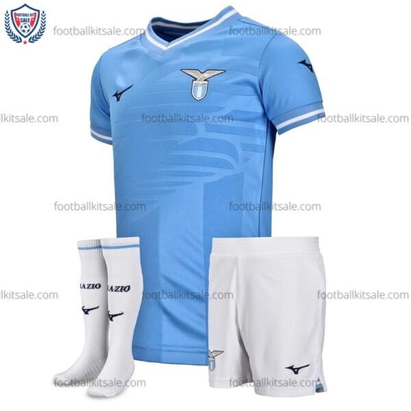 SS Lazio 23/24 Home Kid Football Kits Sale