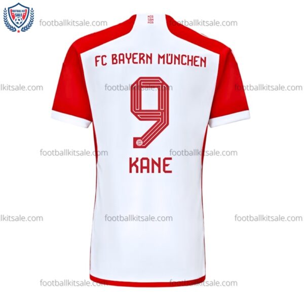 Bayern Munich Kane 9 Home Football Shirt 23/24
