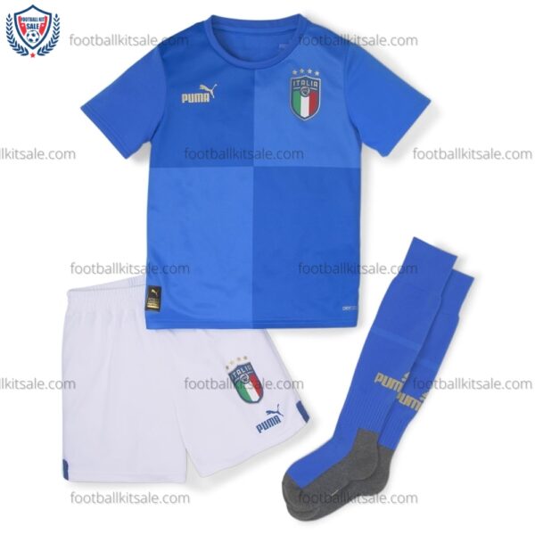 Italy 2022 Home Kid Football Kits Sale