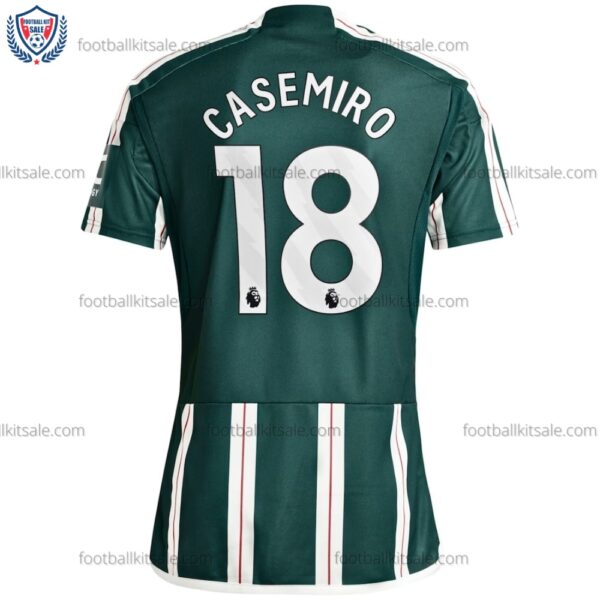 Man Utd Casemiro 18 Away Football Shirt 23/24