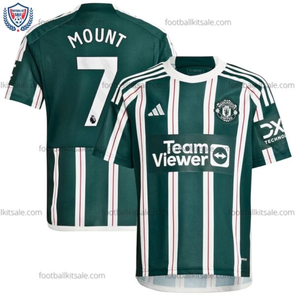 Man Utd 23/24 Mount 7 Away Football Shirt Sale