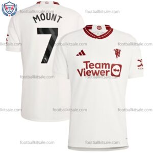 Man Utd 23/24 Mount 7 Third Football Shirt Sale