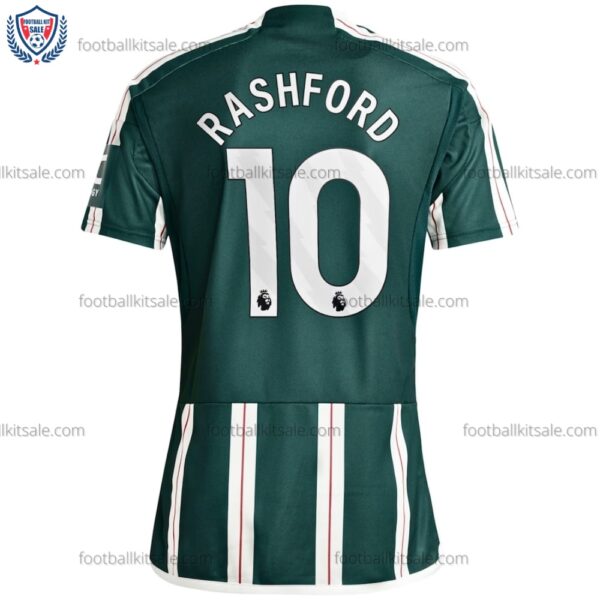 Man Utd Rashford 10 Away Football Shirt 23/24