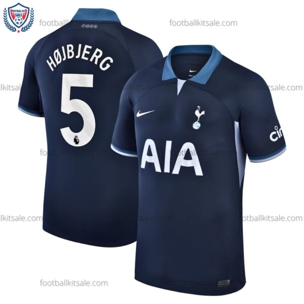Tottenham 23/24 Hojbjerg 5 Away Football Shirt Sale