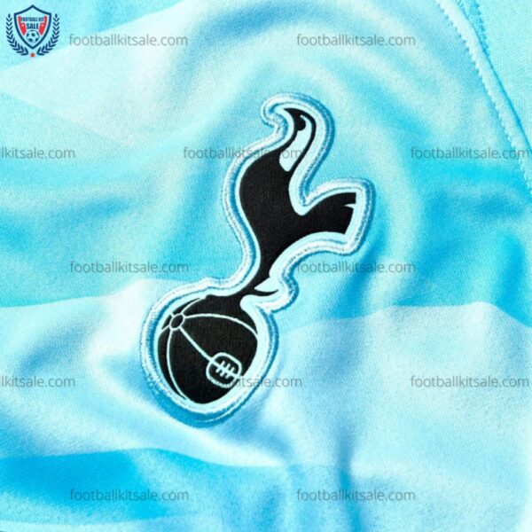 Tottenham Goalkeeper Blue Kids Football Kit 23/24