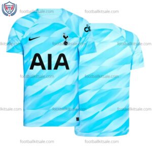 Tottenham 23/24 Goalkeeper Blue Football Shirt Sale