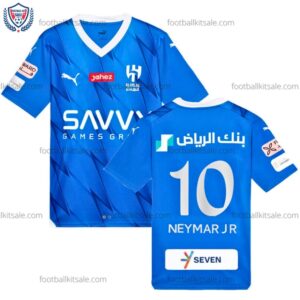 Al Hilal 23/24 Neymar 10 Home Football Shirt Sale