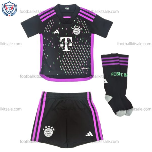 Bayern Munich 23/24 Away Kid Football Kits Sale