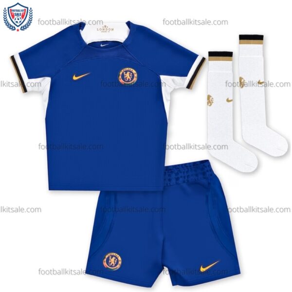 Chelsea 23/24 Home Kid Football Kits Sale