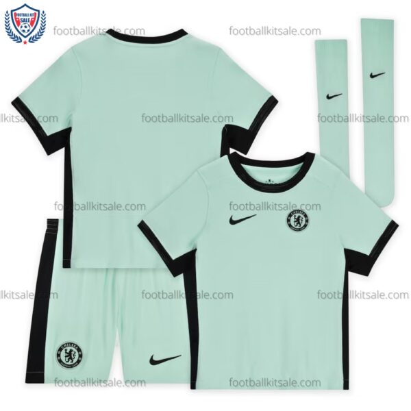 Chelsea Third Kids Football Kit 23/24