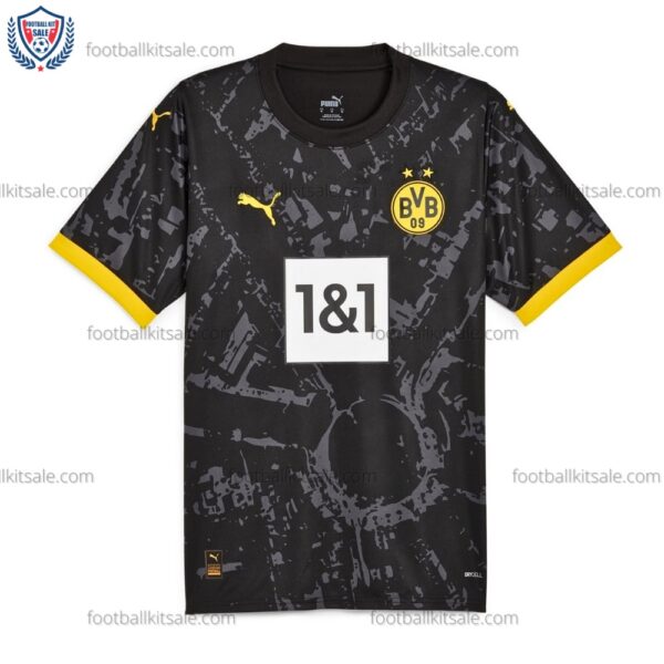 Dortmund 23/24 Away Men Football Shirt Sale