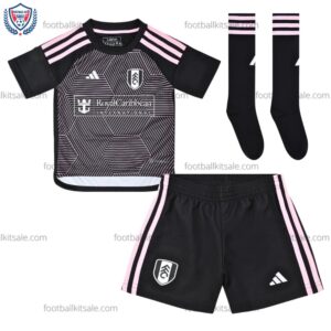 Fulham Third Kids Football Kit 23/24