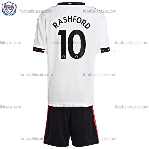Man Utd Rashford 10 Away Kids Football Kit