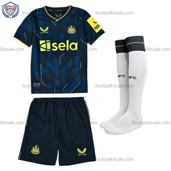 Newcastle Third Kids Football Kit 23/24