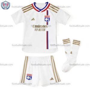 Lyonnais 23/24 Home Kid Football Kits Sale
