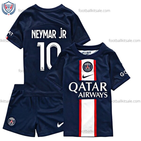 PSG Neymar 10 Home Kids Football Kit