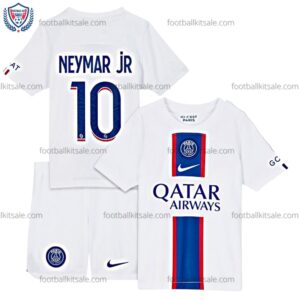 PSG Neymar 10 Third Kids Football Kit