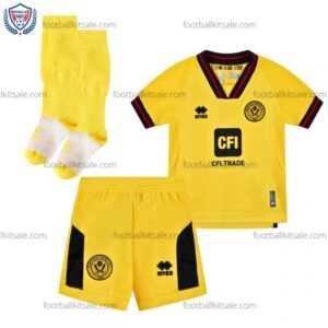 Sheffield Away Kids Football Kit 23/24
