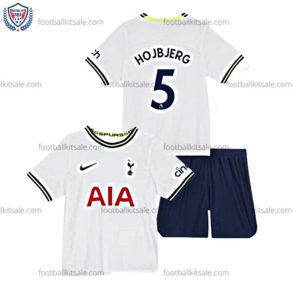 Tottenham Hojbjerg 5 Home Kids Football Kit