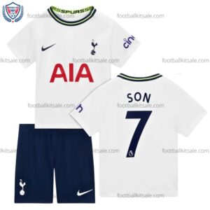 Tottenham Son 7 Home Kids Football Kit